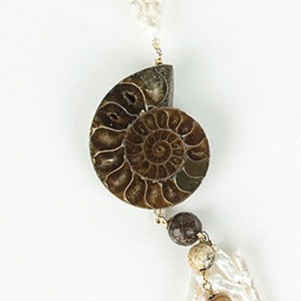 Beautiful Ali & Bird Freshwater Pearl Necklace, Two Left